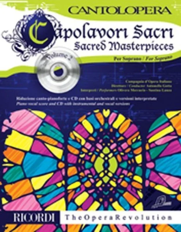 Sacred Masterpieces Soprano Vol 2 Book/CD
