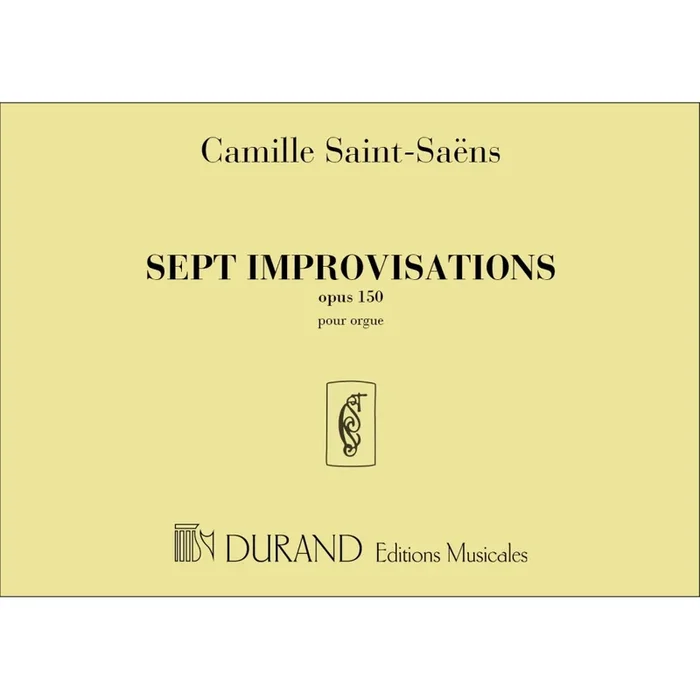 Saint-Saëns, Camille – 7 Improvisations opus 150