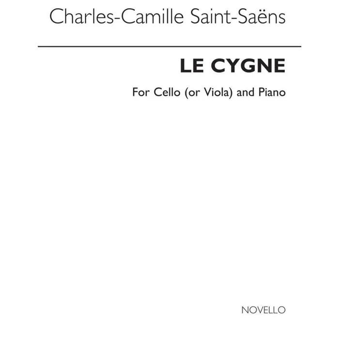 Saint-Saëns, Camille – Le Cygne (The Swan)