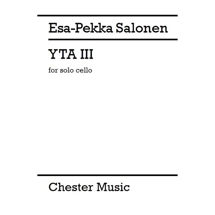 Salonen, Esa-Pekka – YTA III