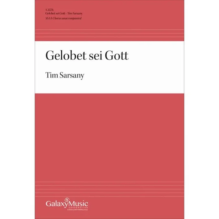 Sarsany, Tim – Gelobet sei Gott