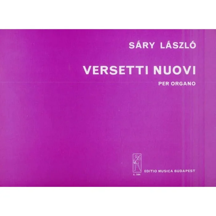 Sáry László – Versetti Nuovi