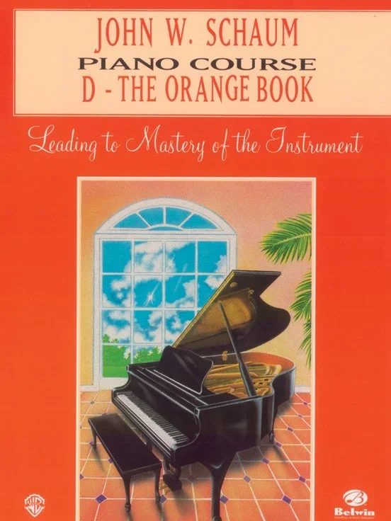Schaum Piano Course, D – The Orange Book