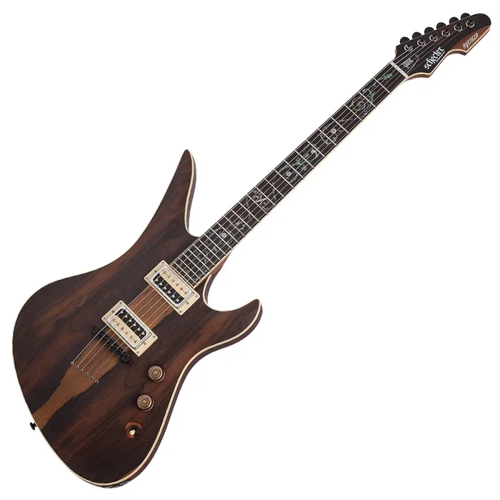 Schecter Avenger Exotic Electric Guitar in Ziricote – 581SHC