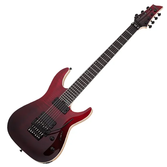 Schecter C 7 Floyd SLS Elite Electric Guitar in Bloodburst – 1374SHC
