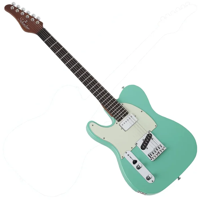 Schecter Nick Johnston PT Left Hand Electric Guitar in Atomic Green – 1734SHC