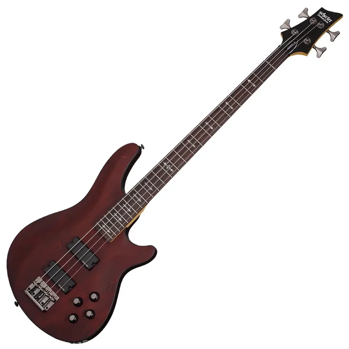 Schecter Omen 4 Electric Bass 2012 Walnut Satin – 2091SHC