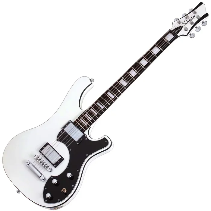 Schecter Stargazer 6 Electric Guitar in Gloss White – 676SHC