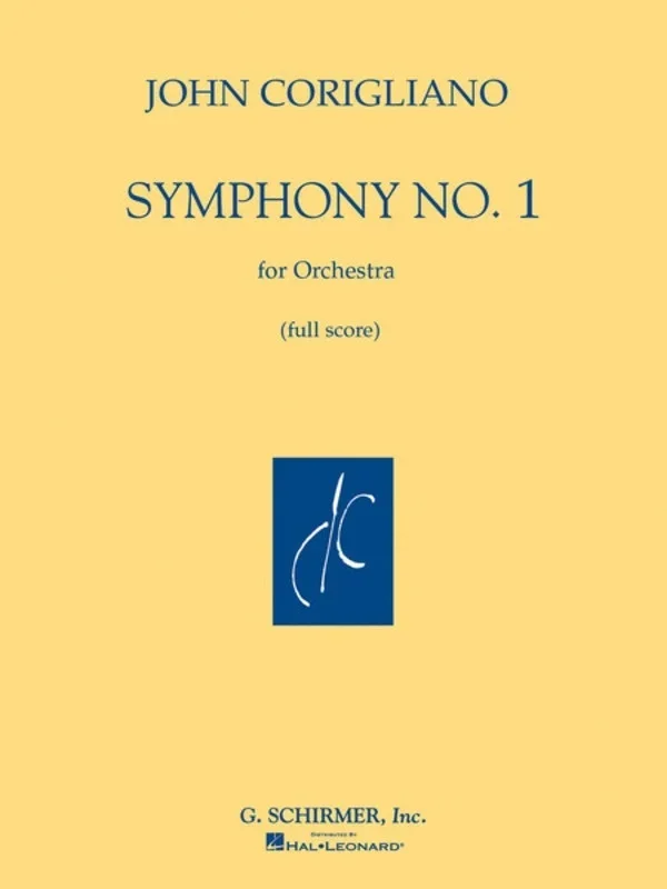 Schirmer – Corigliano – Symphony No 1 Full Score
