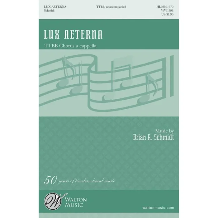 Schmidt, Brian A. – Lux Aeterna
