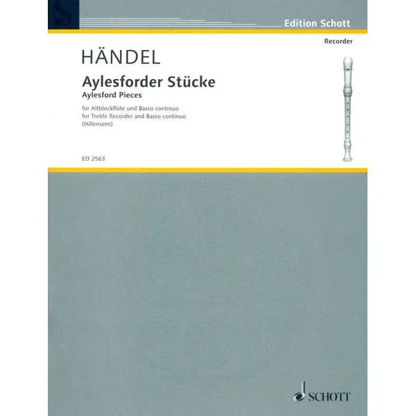 Schott Händel Aylesforder Stücke