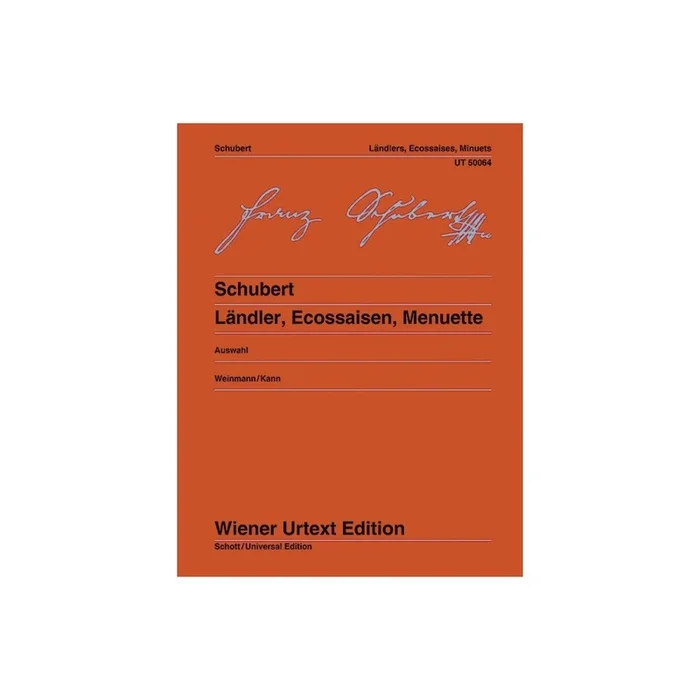 Schubert, Franz – Ländlers, Ecossaises, Minuets