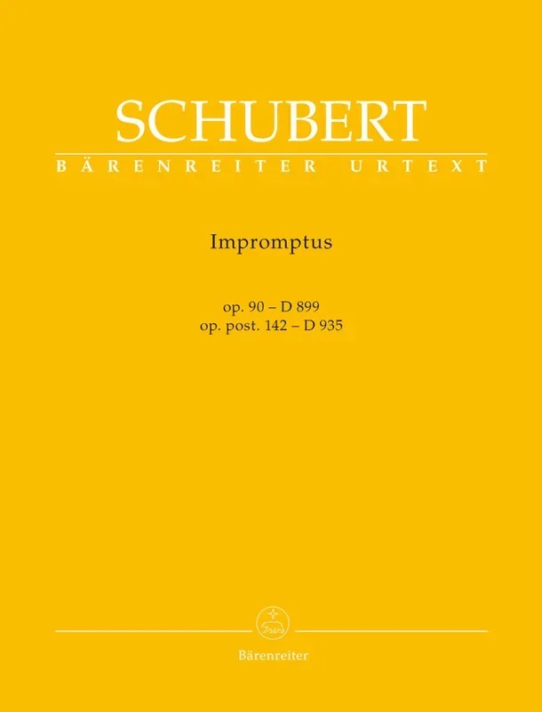 Schubert: Impromptus, Op. 90, D 899 and, Op. posth. 142, D 935