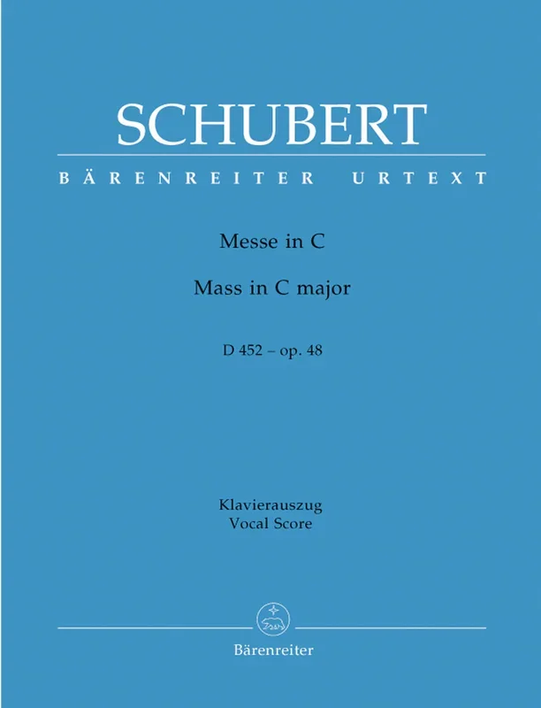 Schubert: Mass in C Major, D 452, Op. 48