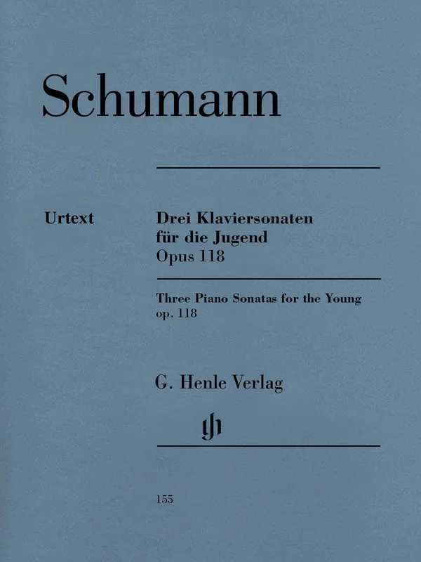 Schumann: 3 Piano Sonatas for the Young, Op. 118