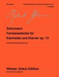 Schumann : Fantasiestucke Op.73 Clarinet & Piano (Wiener Urtext)
