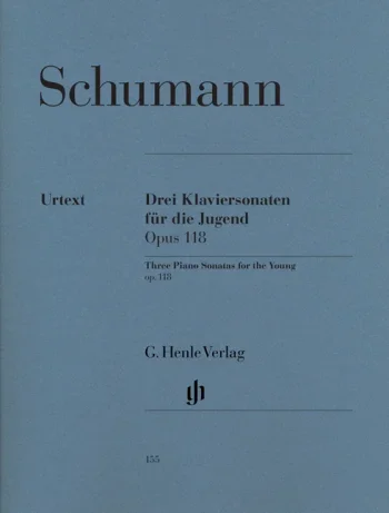 Schumann : Three Piano Sonatas For The Young: Op118: Piano (Henle)