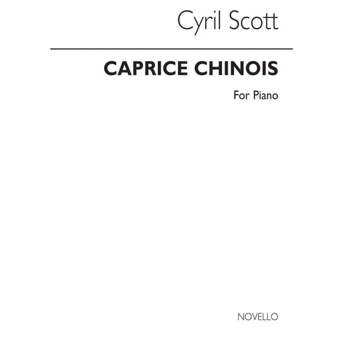 Scott, Cyril – Caprice Chinois Piano