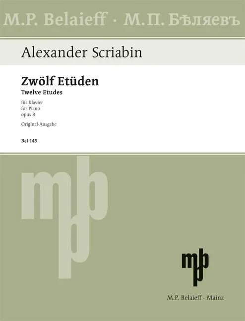 Scriabin: 12 Études, Op. 8