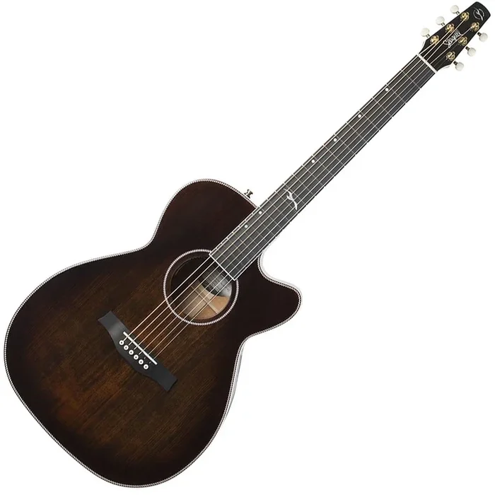 Seagull Artist Mosaic Acoustic Electric CH CW Bourbon Burst GT EQ W/Bag – 50567