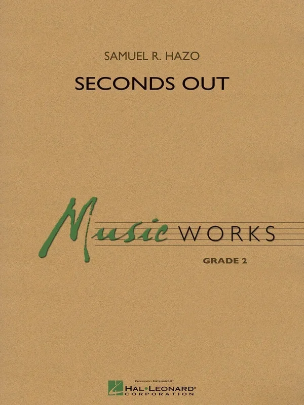 Seconds Out Music Works 2 Score/Parts Score Only (Music Score)