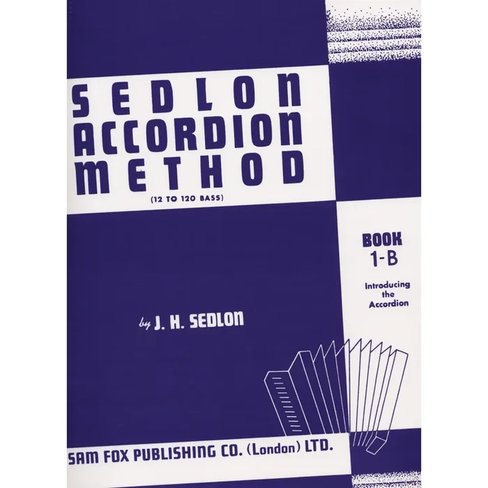 Sedlon, J H – Sedlon Accordion Method 1B