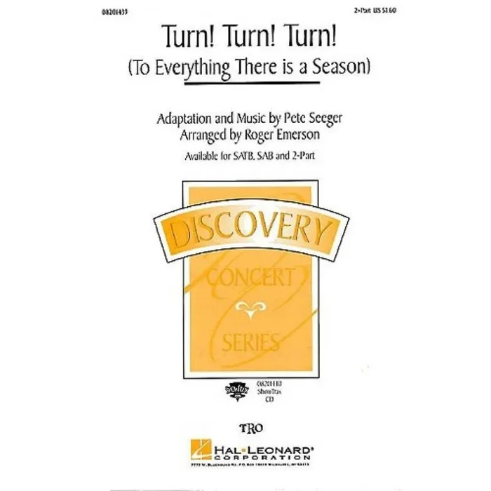 Seeger, Pete – Turn, turn, turn