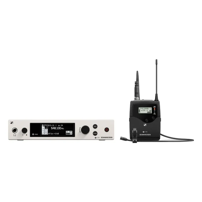 Sennheiser Ew 500 G4-MKE 2 Wireless Lavalier Mic System AW+ (470 to 558 MHz) (EW500G4MKE2AWPLUS)