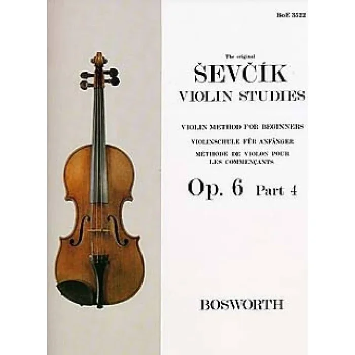 Sevcik, Otakar – Violin Method For Beginners Op. 6 Part 4