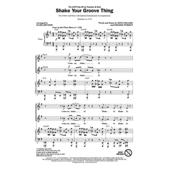 Shake your Groove Thing