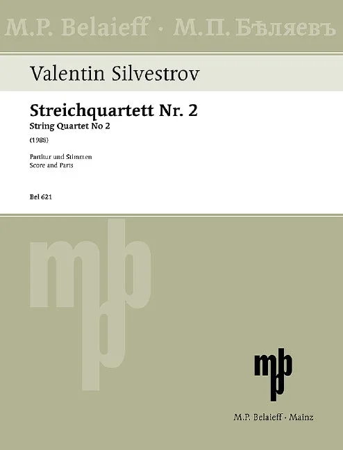 Silvestrov: String Quartet No. 2