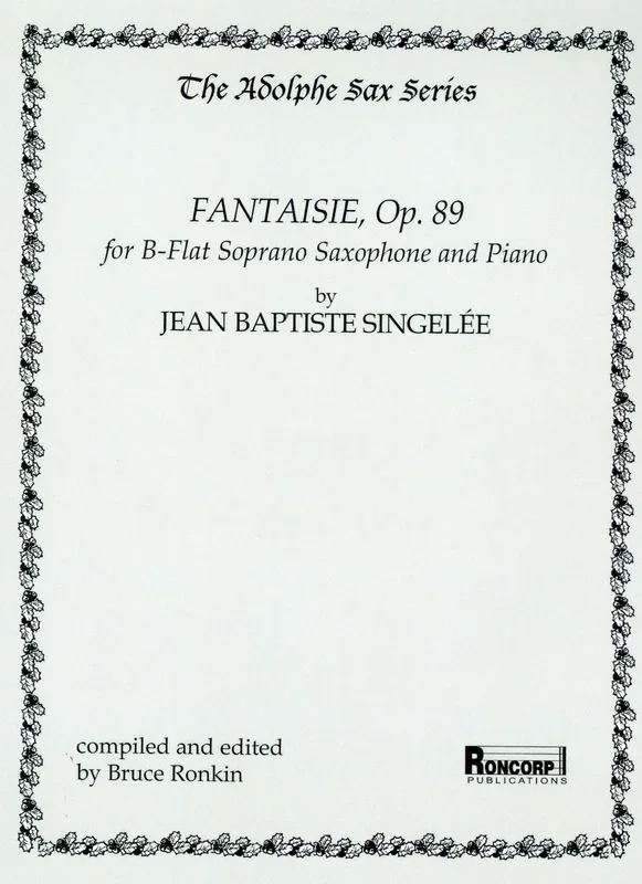 Singelée: Fantaisie, Op. 89
