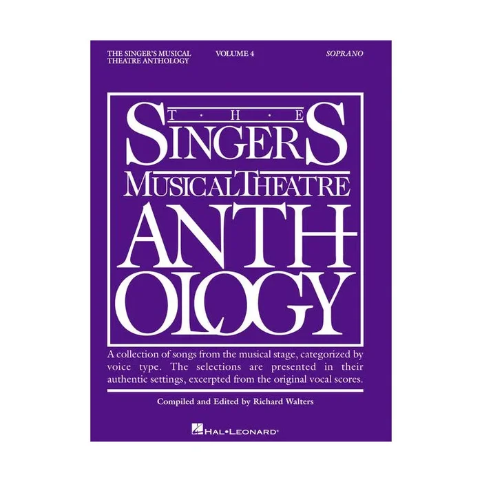 Singer’s Musical Theatre Anthology – Volume 4 (Soprano)