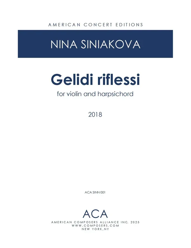 Siniakova: Gelidi riflessi