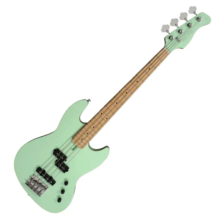 Sire U5 Marcus Miller J Bass 30 Short Scale Electric Bass in Mint Green – U5ALDER4MT