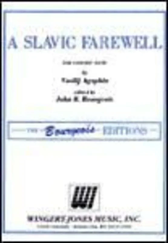 Slavic Farewell Arr Bourgeois Concert Band Score/Parts