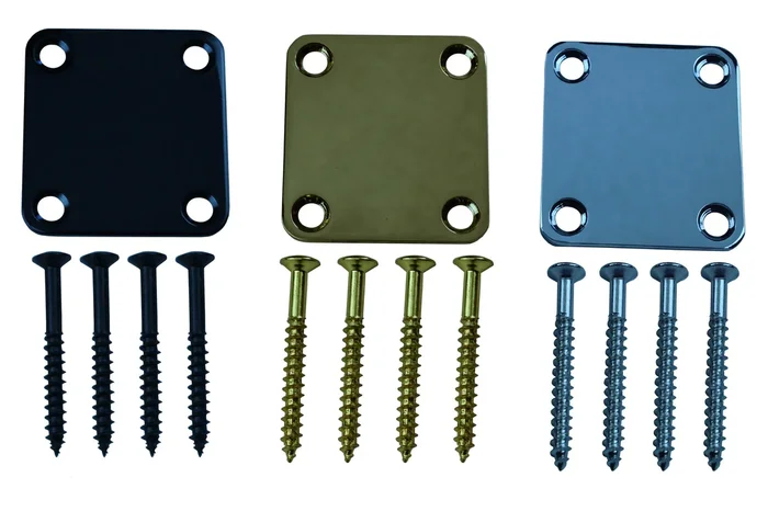 Small square neck plates