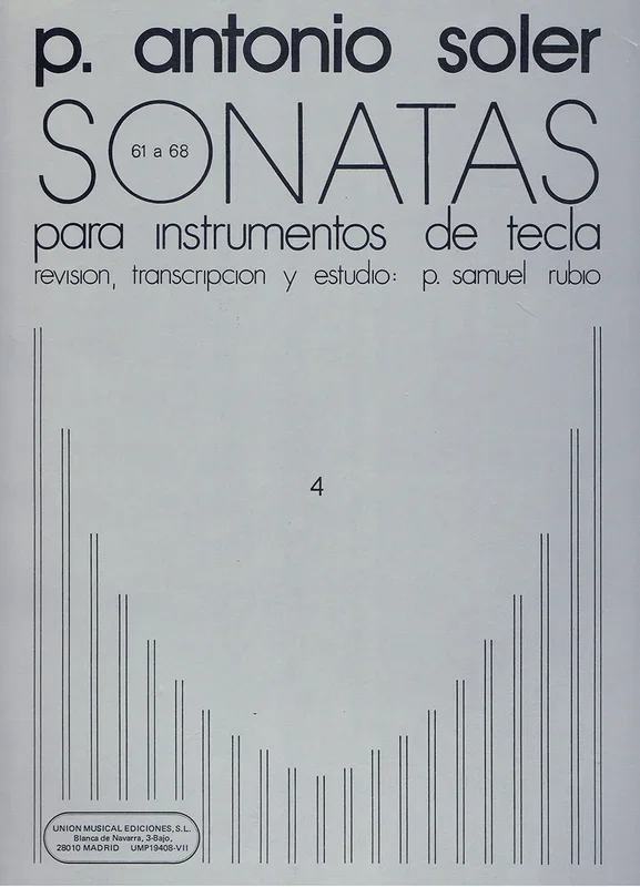 Soler: Keyboard Sonatas – Volume 4 (Nos. 61-68)