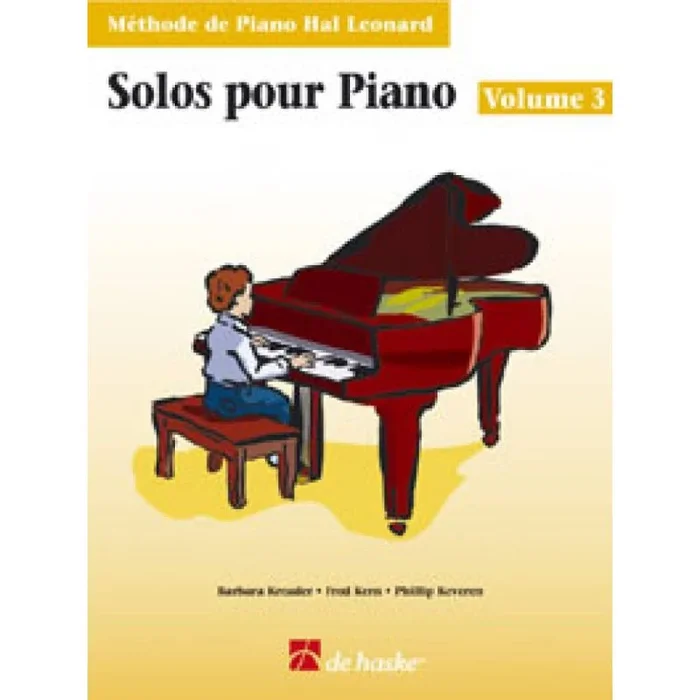 Solos pour Piano, volume 3 (avec Cd)