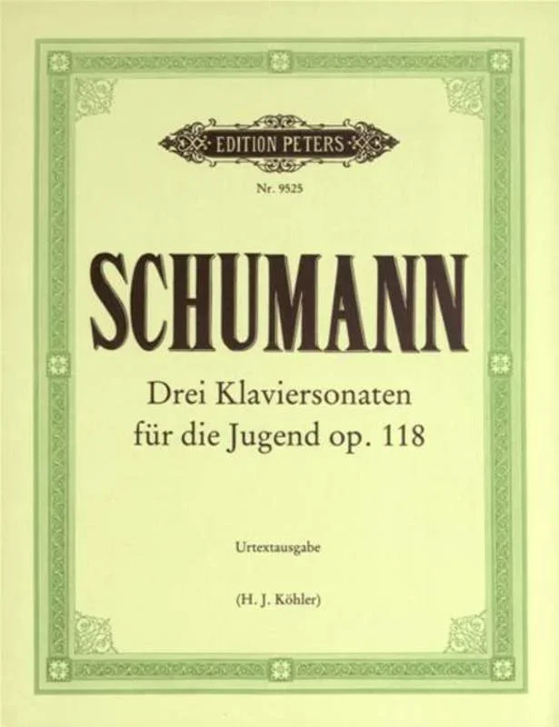 Sonatas For The Young 3 Op 118 (Softcover Book)