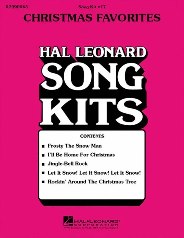 Song Kit 17 Christmas Favorites (C/R)