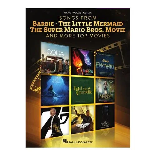 Songs from Barbie, The Little Mermaid, The Super Mario Bros. Movie, and More Top Movies