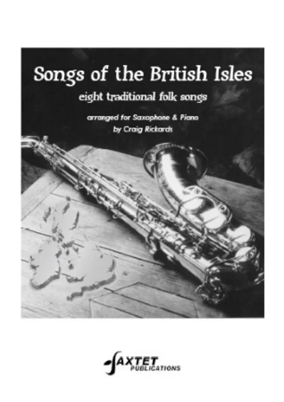 Songs Of The British Isles Sax/Piano (Softcover Book)