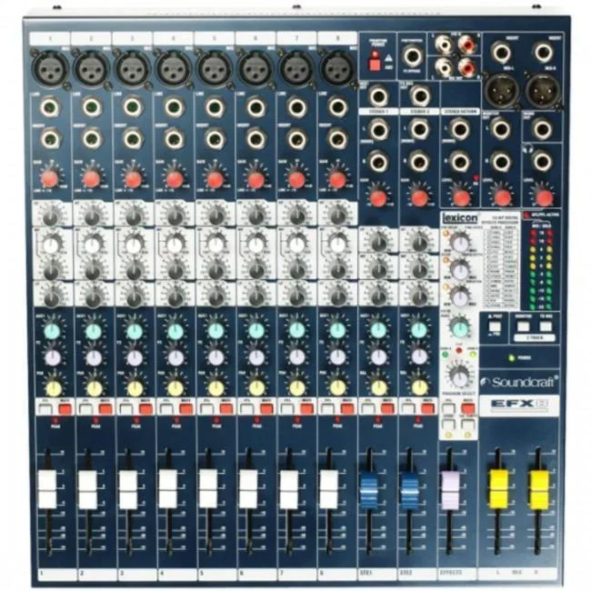 SOUNDCRAFT Efx8 8 Ch Mixer With Lexicon Fx