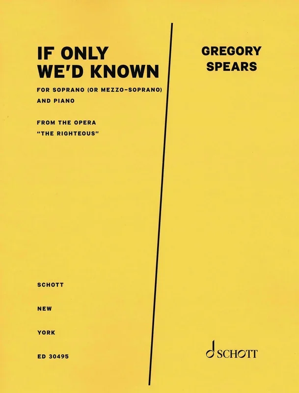 Spears: If only we’d known from “The Righteous “