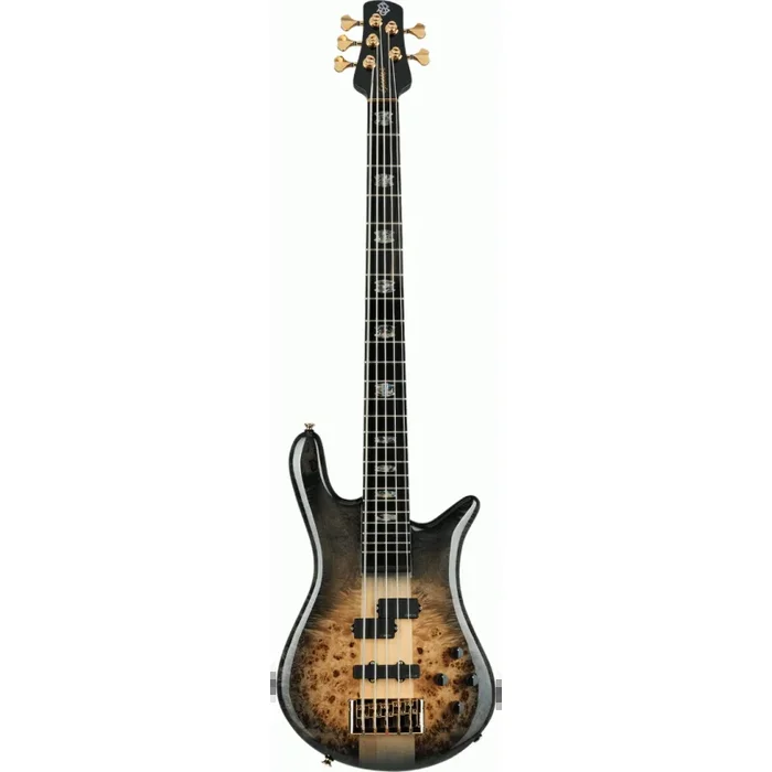 Spector Euro 5 Custom Natural Black Burst Gloss Electric Bass