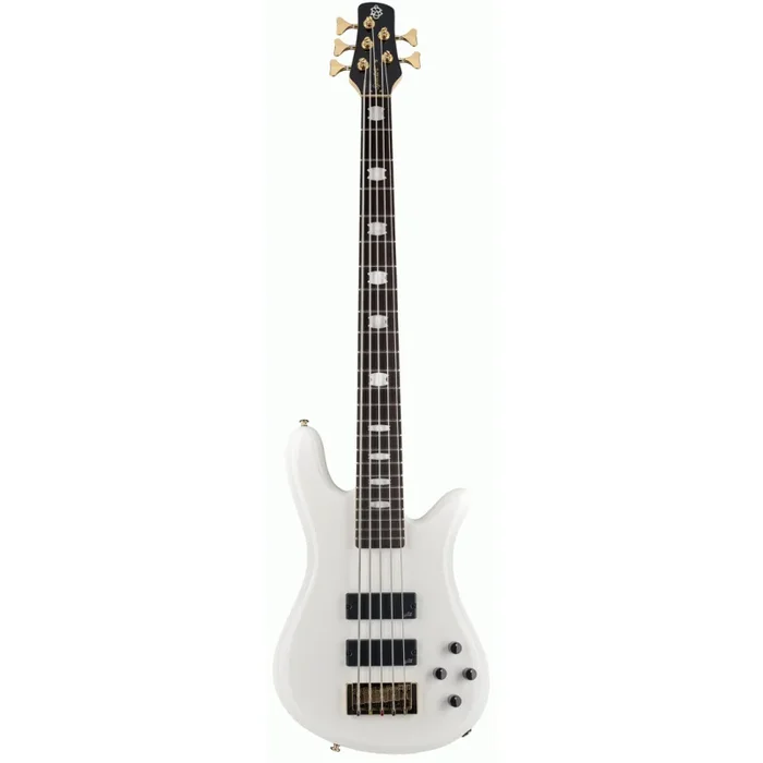 Spector NS-5 Bolt-On Bass Guitar – White Gloss