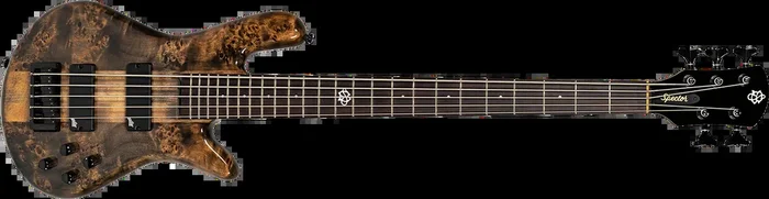 Spector NS Ethos 5 Electric Bass Guitar Super Faded Black Gloss