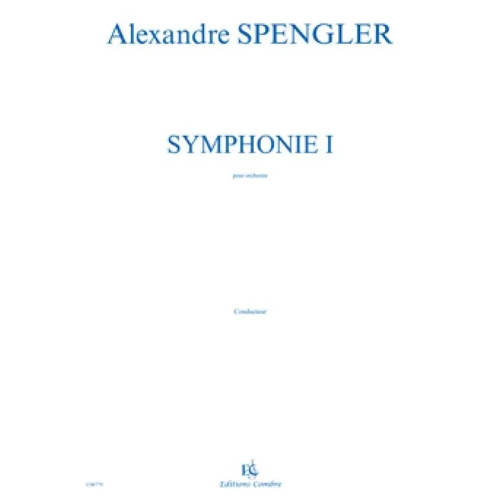 Spengler, Alexandre – Symphonie I
