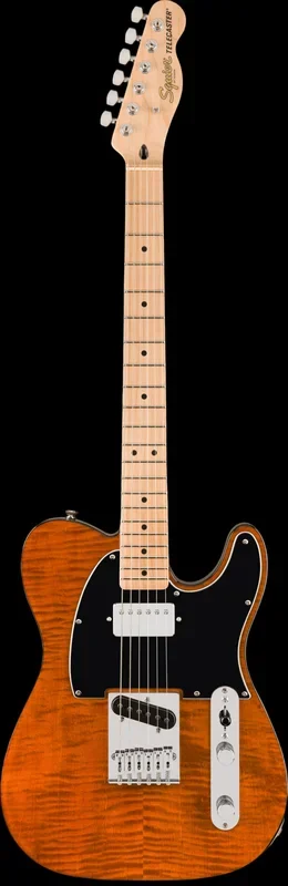 Squier Affinity Series Telecaster FMT SH MN Blk PG – Mocha